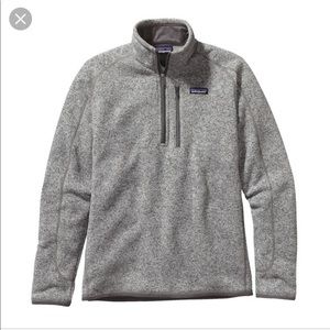 Patagonia Grey Quarter Zip Up